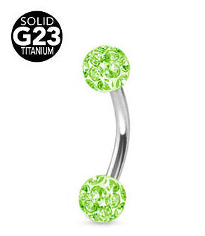 1.2mm Bananabell Titan Crystal Kulor 4mm