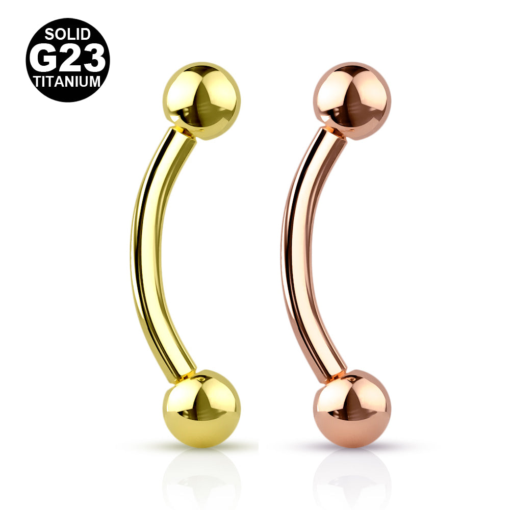 titaani banaanilävistys gold ja rosegold