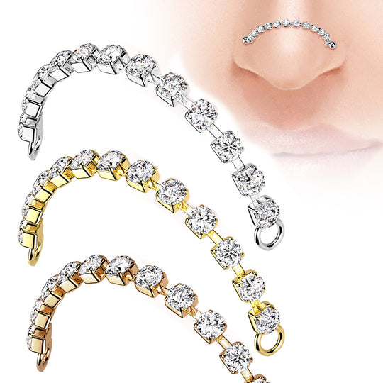 liitosketju crystal silver, gold ja rosegold