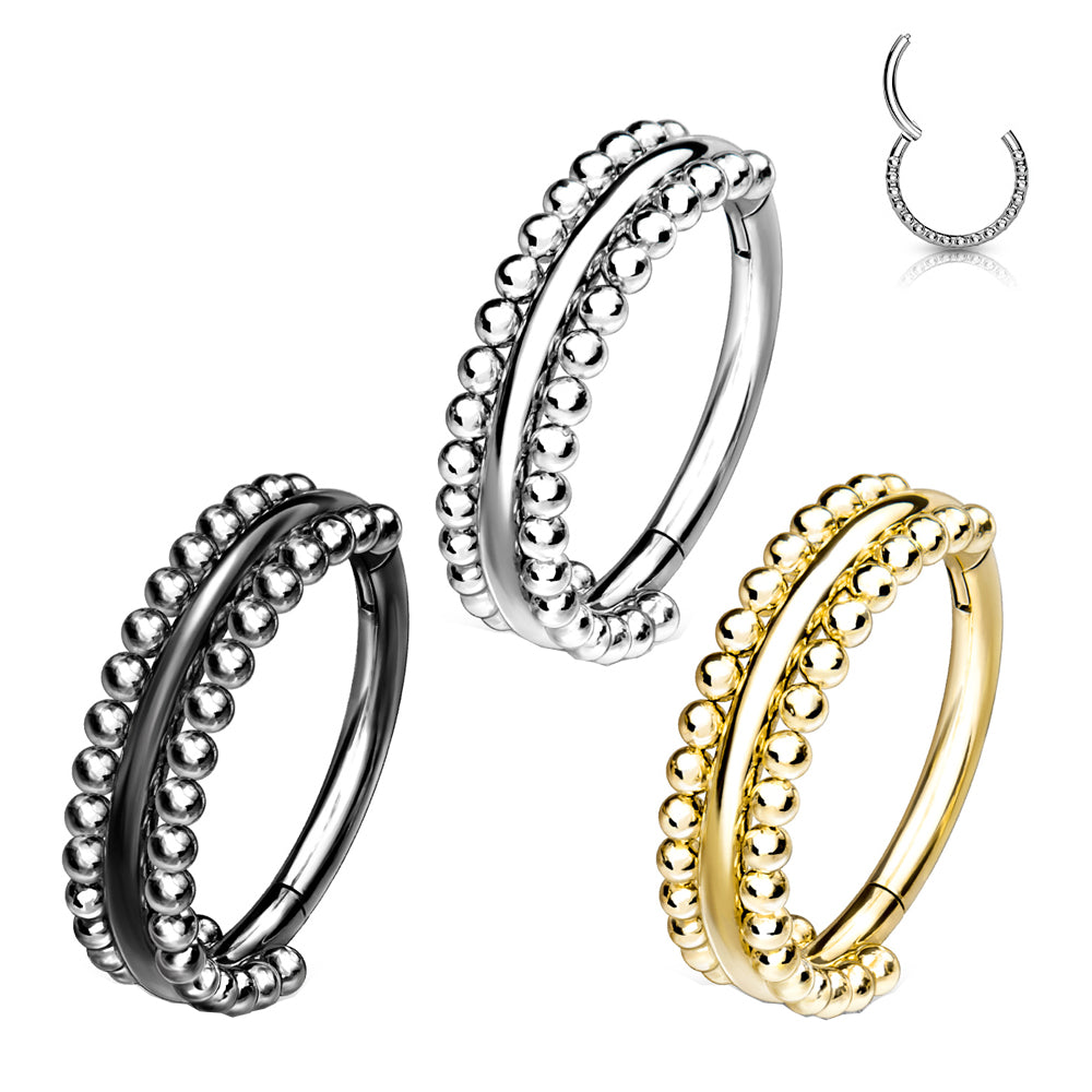 1.2mm Clicker Double Beads