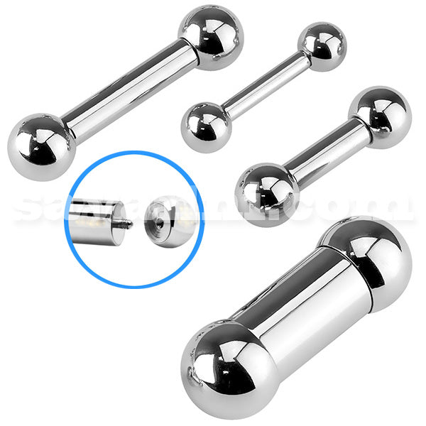 Heavy gauge barbell