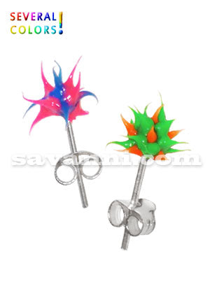 Silverörhänge Taggkula