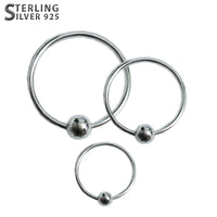 Silverring Med Kullås