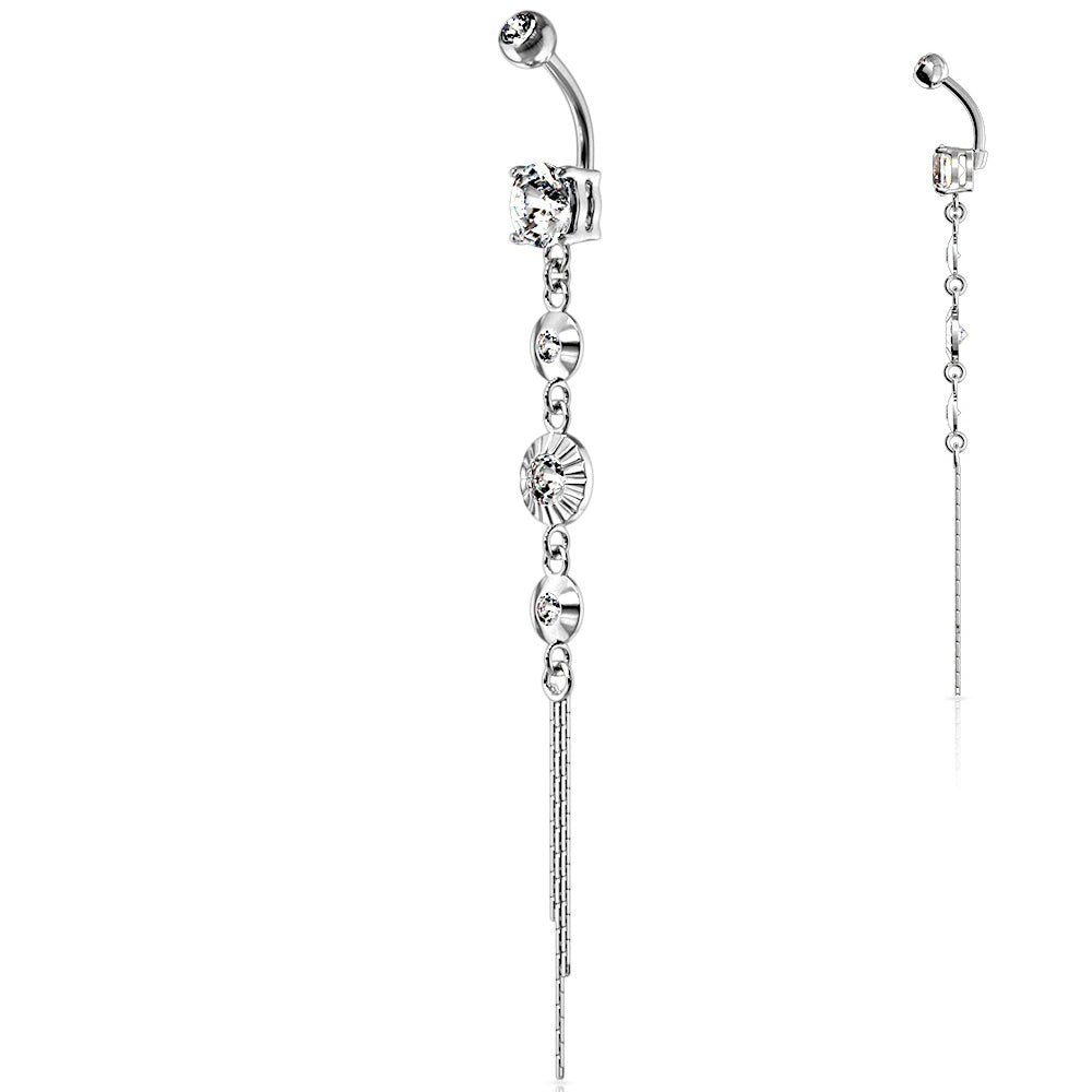 Navelsmycke Vintage Dangle