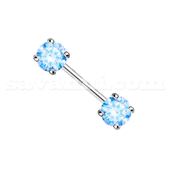 Bröstsmycke Double Zircon