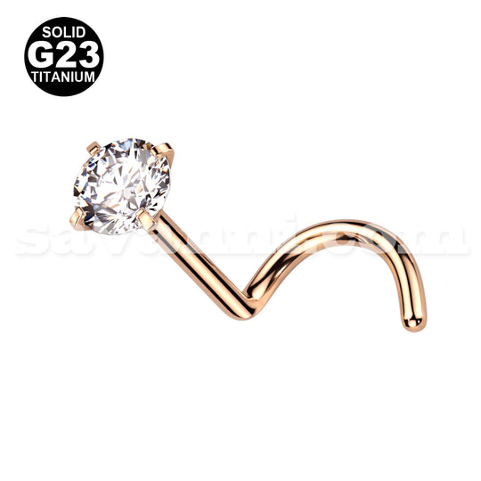 Titaani Nenäkoru Golden Zircon