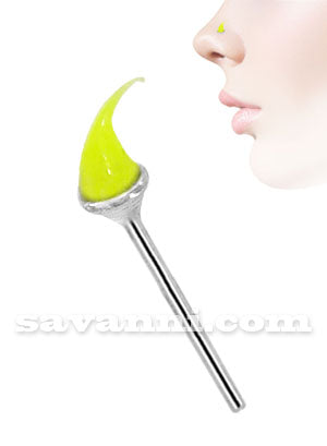 Rakt Nässmycke av Silver med Mjuk Silikonkon