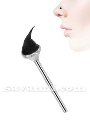 Rakt Nässmycke av Silver med Mjuk Silikonkon