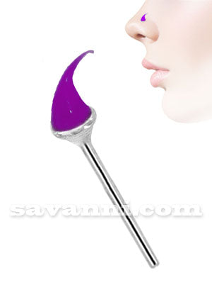 Rakt Nässmycke av Silver med Mjuk Silikonkon