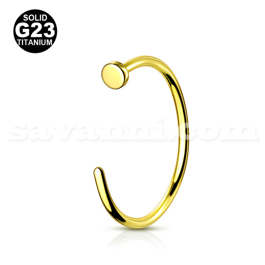 Nenäkoru Rengas Värikäs Titaani