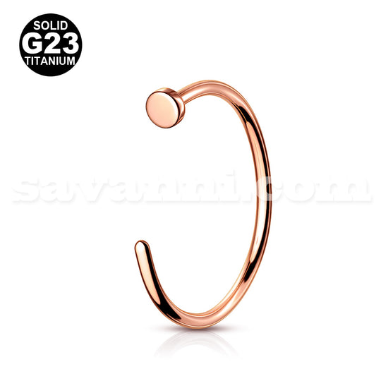 Nenäkoru Rengas Värikäs Titaani