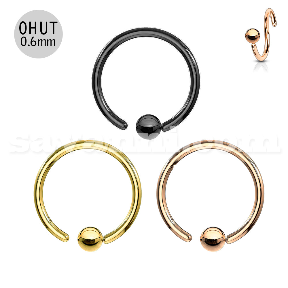 Lävistysrengas kiinteällä pallolla