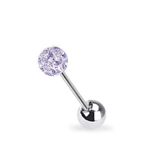 Helix/Tragus-smycke Crystal Kula 4mm