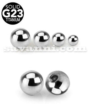 1.6mm Smyckeskomponent Kula av Titan