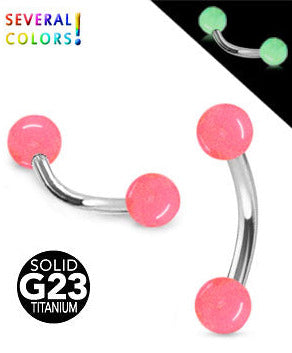 1.2mm Bananabell Titan Lyser I Mörkret Kulor 3mm