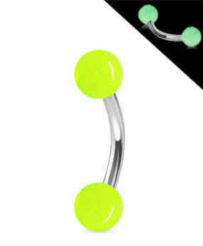 1.2mm Bananabell Lyser I Mörkret Kulor 4mm