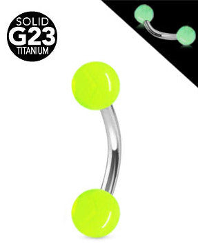 1.2mm Bananabell Titan Lyser I Mörkret Kulor 4mm