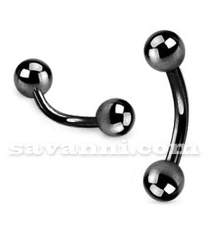 Svart 1.2mm Bananabell