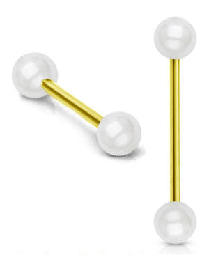 Kullanvärinen kielikoru helmi