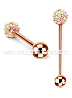 Tungsmycke Rose Gold Champagne Crystal