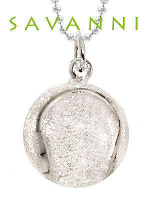 Bola-Smycke Silver Glitter