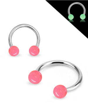 Helix/Tragus/Rook-smycke Lyser I Mörkret