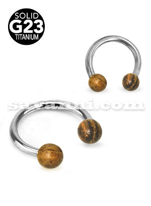 1.6mm Hästsko Titan Träkulor
