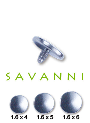 Dermal Anchor Disk av Titan med Häftstift
