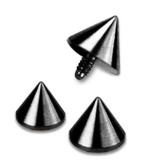 Dermal Anchor Disk Svart Kon