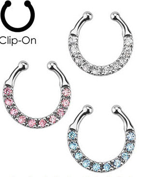 Fake Septum Ten Paved Gems