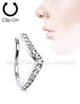 Fake Nässmycke Zircon Lined Chevron