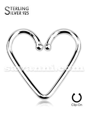 Fake Ring Silverhjärta