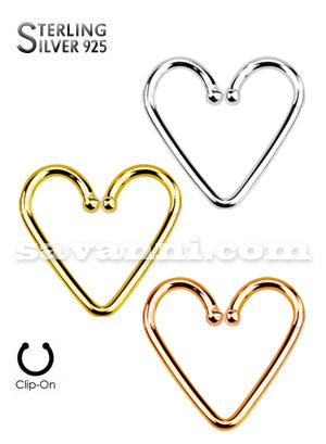 Fake Ring Silverhjärta