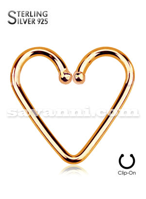 Fake Ring Silverhjärta