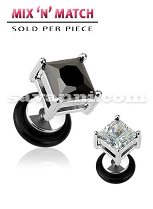 Fakeplugg Square Zircon