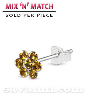 Silverörhänge Solbrud