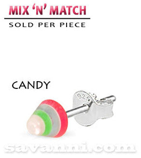 Silverörhänge Knäckgodis