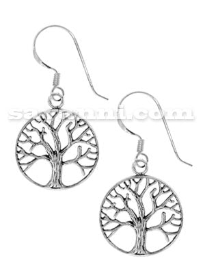 Silverörhängen Tree of Life