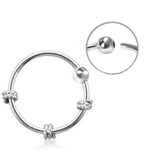 Silverring Triple Twisted Wire