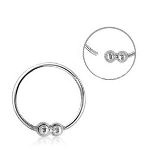 Silverring Double Ball