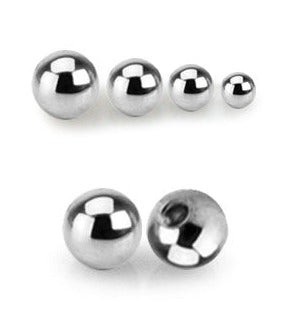 1.6mm Smyckeskomponent Kula Kirurgiskt Stål