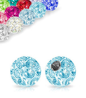 1.6mm Smyckeskomponent Kula Crystal 4mm