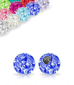 1.2mm Smyckeskomponent Kula Crystal 3mm