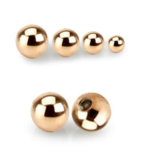1.6mm Smyckeskomponent Kula Rose Gold