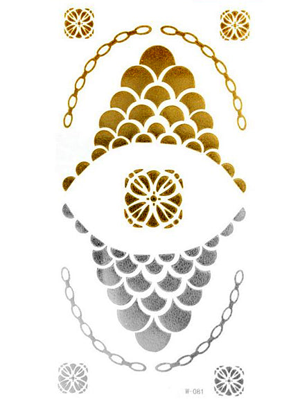 Smyckestatuering Chain Necklace