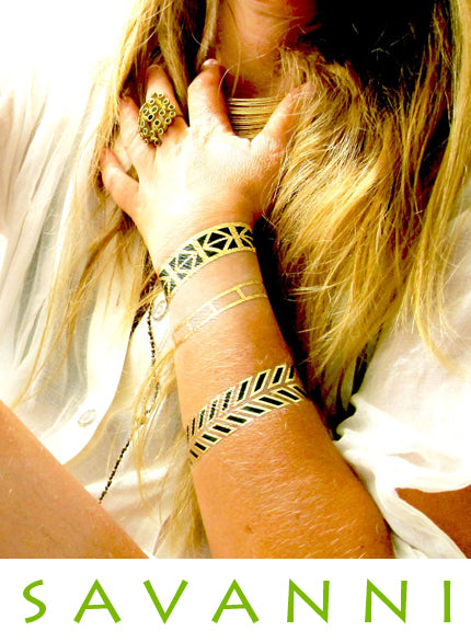 Smyckestatuering Chain Bands