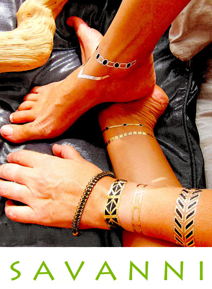 Smyckestatuering Chain Bands