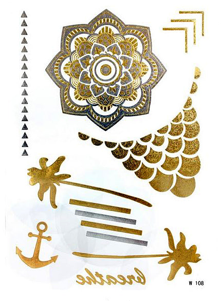 Smyckestatuering Sheebani Style
