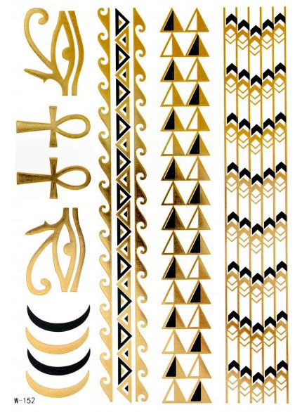 Smyckestatuering Egyptian Bands