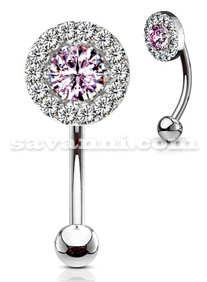 1.2mm Bananabell Runda Zircon